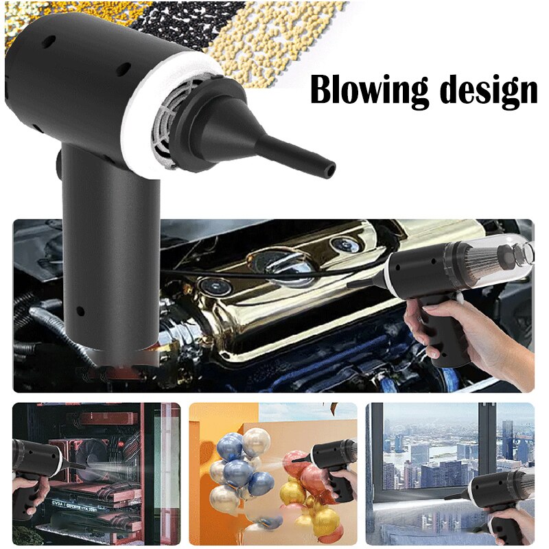 Mini Vacuum Cleaner & Blower– Powerful & Portable!