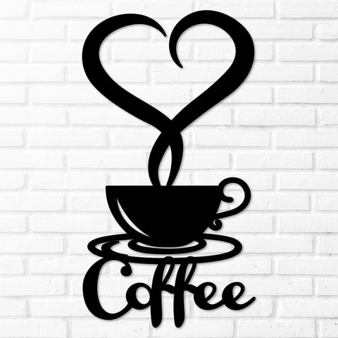 Coffee Cup Acrylic Wall Art