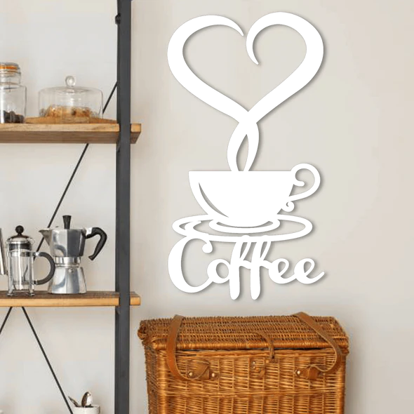 Coffee Cup Acrylic Wall Art