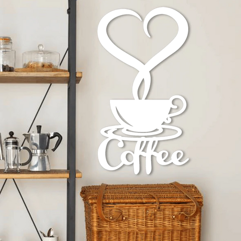 Coffee Cup Acrylic Wall Art