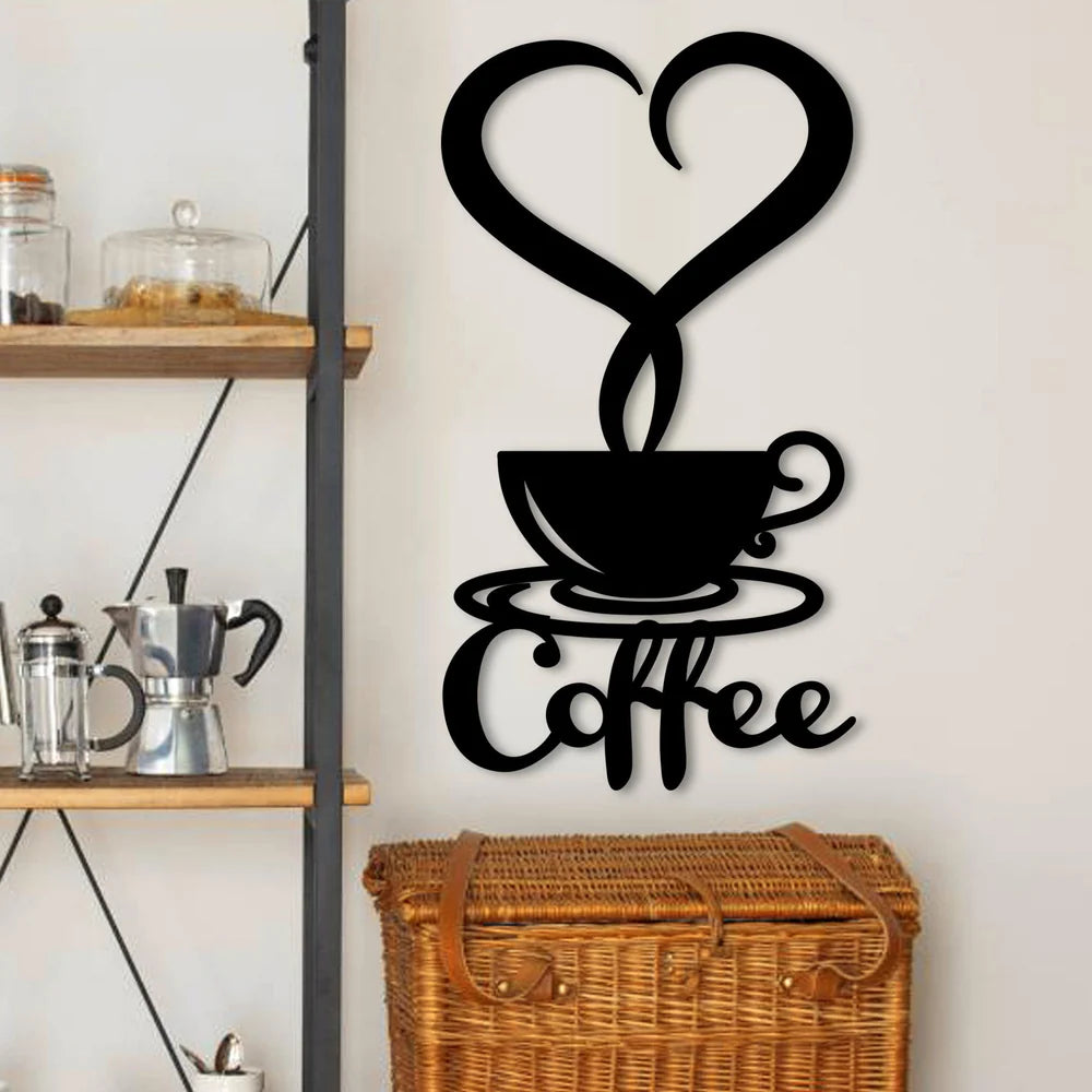 Coffee Cup Acrylic Wall Art