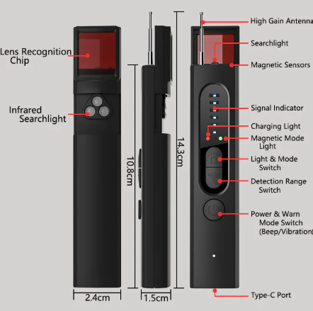 Smart Hidden Camera Detector